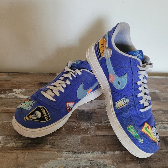 Nike Air Force 1 Los Angeles Patched up Men sneakers - Picture 12 of 12